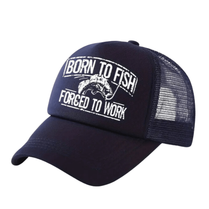 SimpliMust HAT Born to Fish Forced to Work Cap