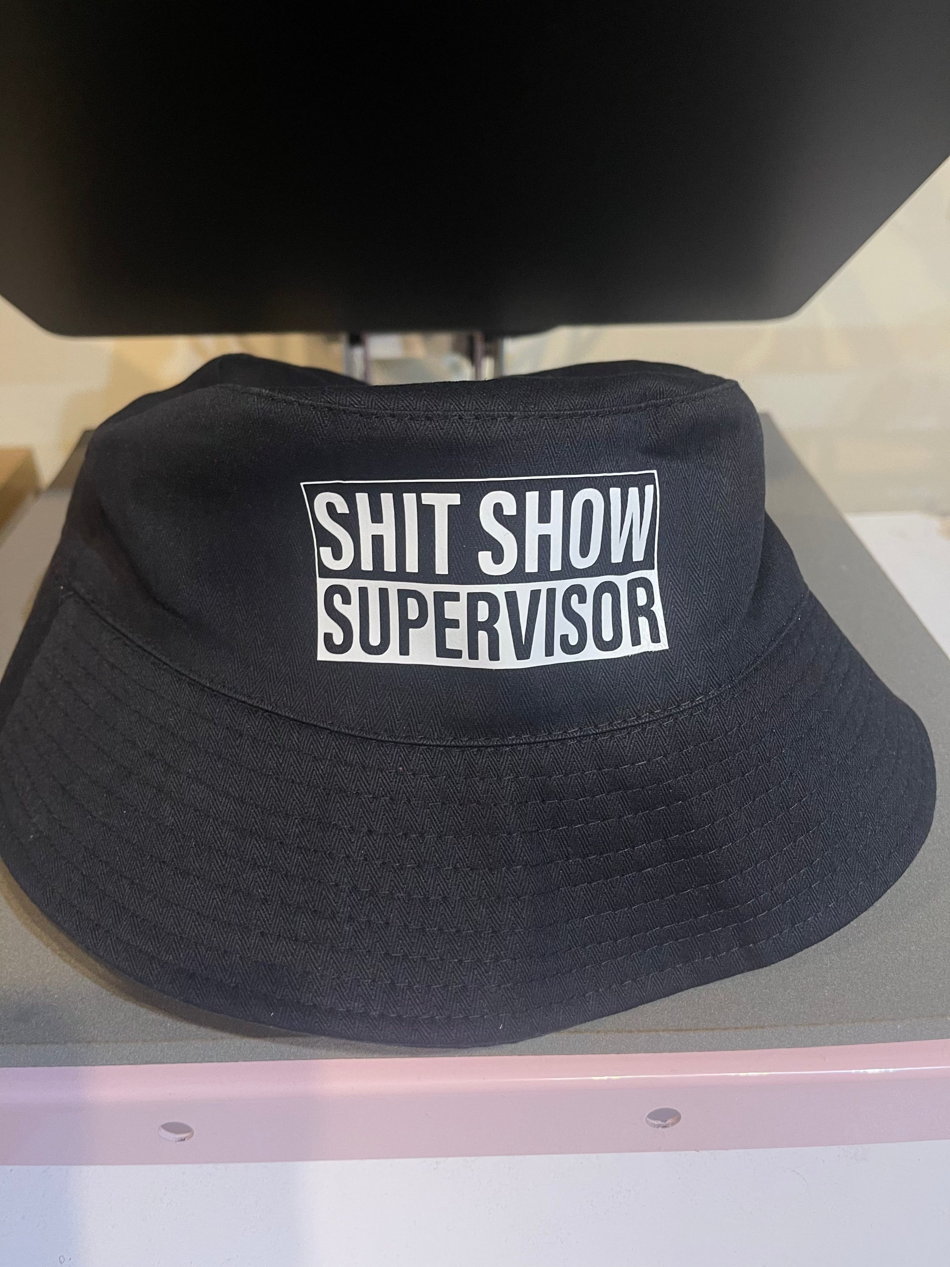 SimpliMust HAT Shit Show Supervisor Bucket Hat