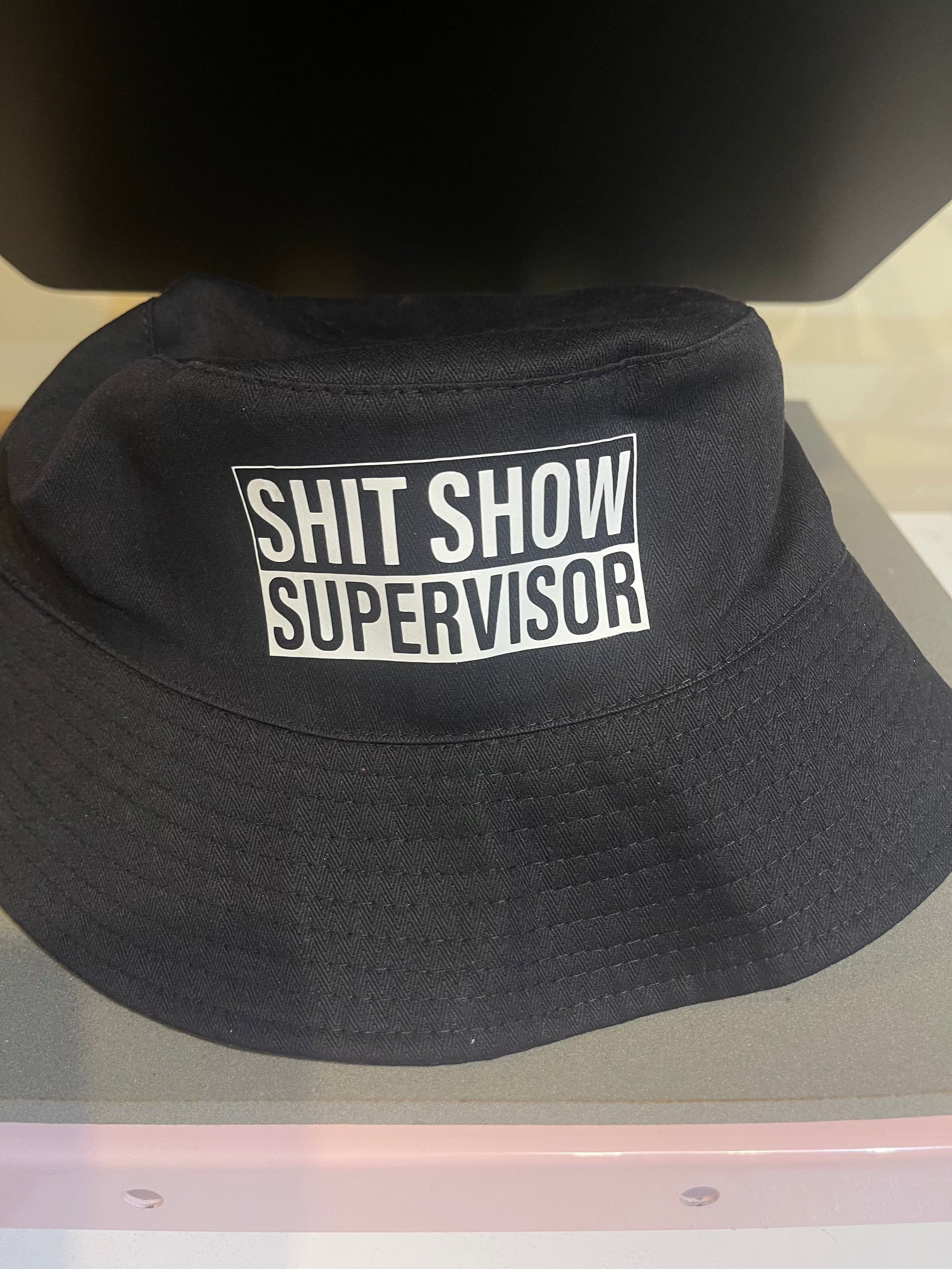 SimpliMust HAT Shit Show Supervisor Bucket Hat