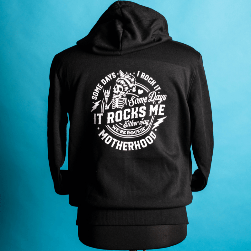 SimpliMust Hoodie Motherhood it Rocks Me Hoodie