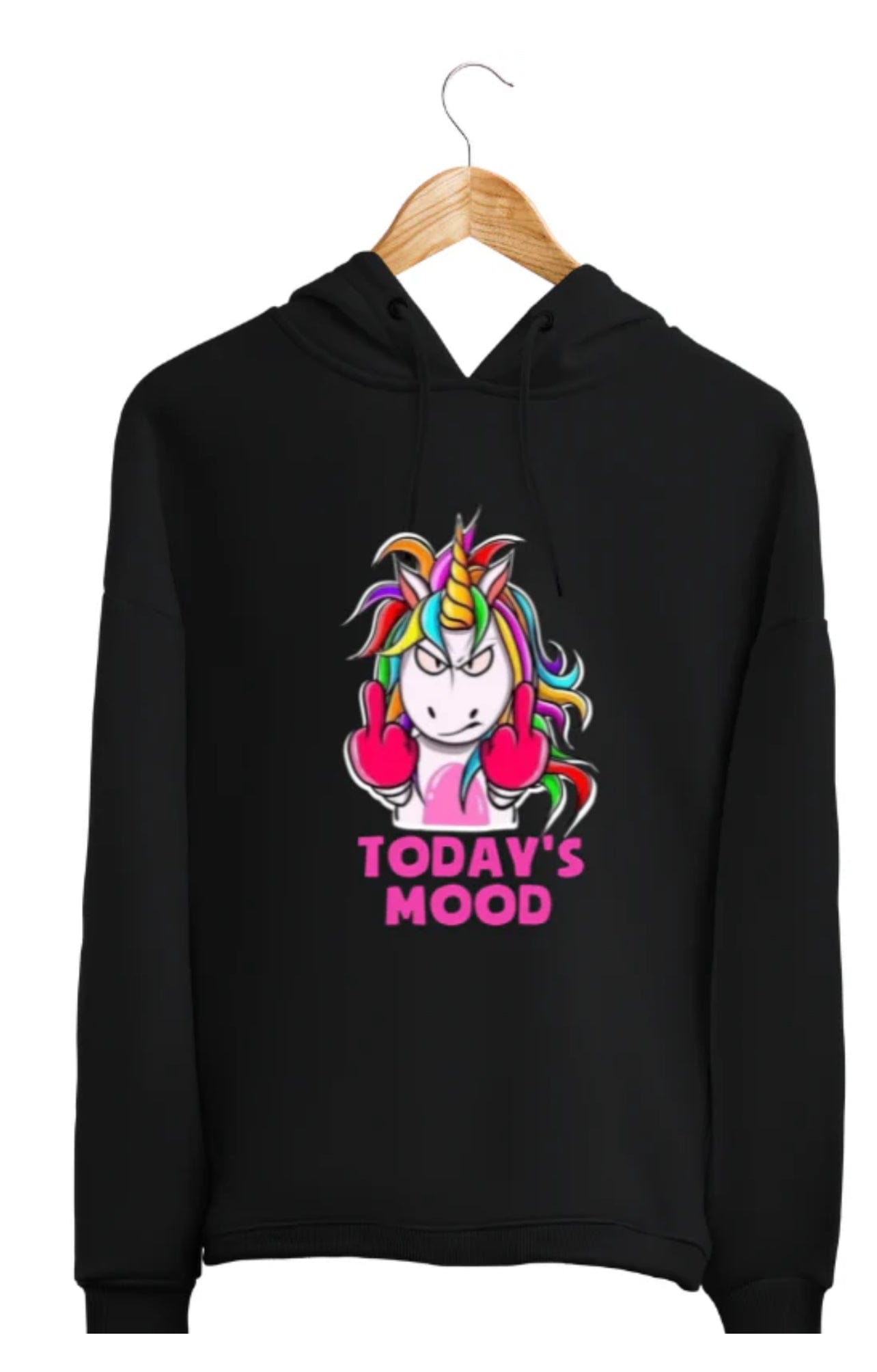 SimpliMust Hoodie Today’s Mood Unicorn Hoodie