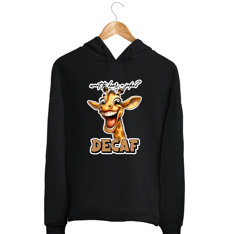 SimpliMust Hoodie Want to Hear a Joke..DECAF Hoodie