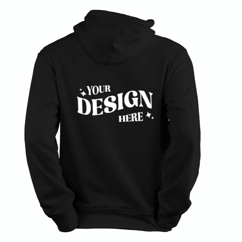 SimpliMust Jumper Personalised Hoodie - Black