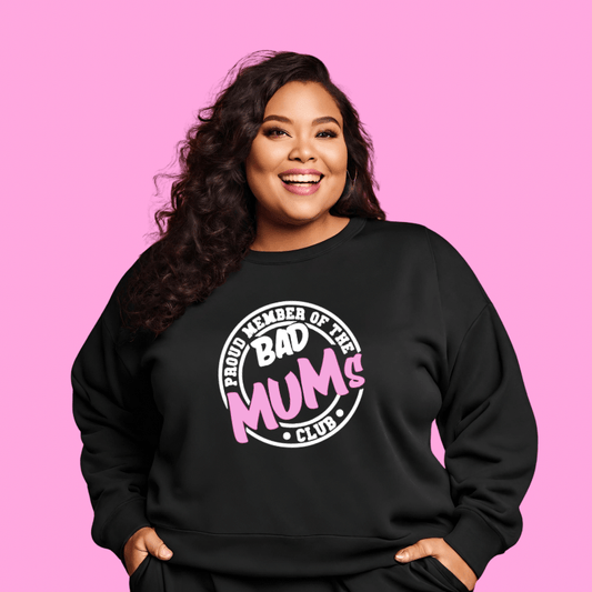 SimpliMust Jumper Proud Member of the Bad Mums Club Jumper