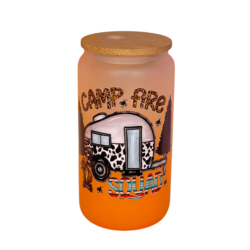 SimpliMust Libbey Glass Cup Camp Fire Squad Glass Libbey Cup