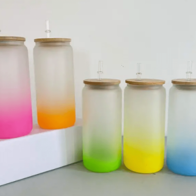 SimpliMust Libbey Glass Cup Personalised Glass Ombre Libbey Cup