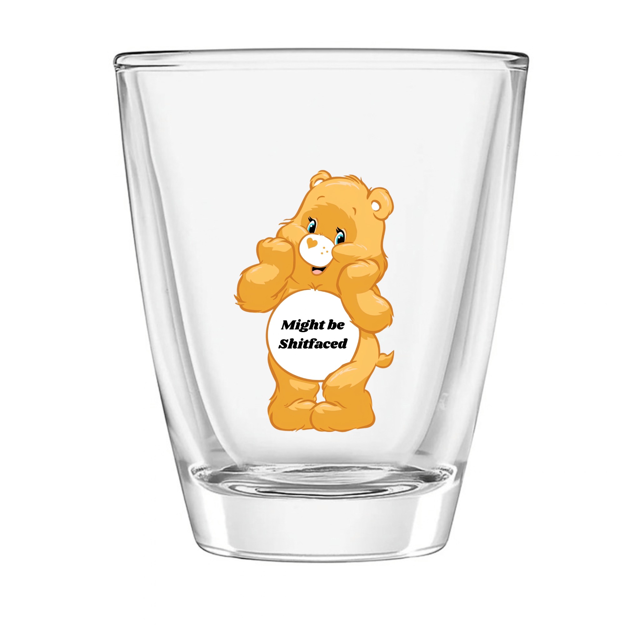 SimpliMust Might Be Shitfaced Swear Bears Shot Glasses