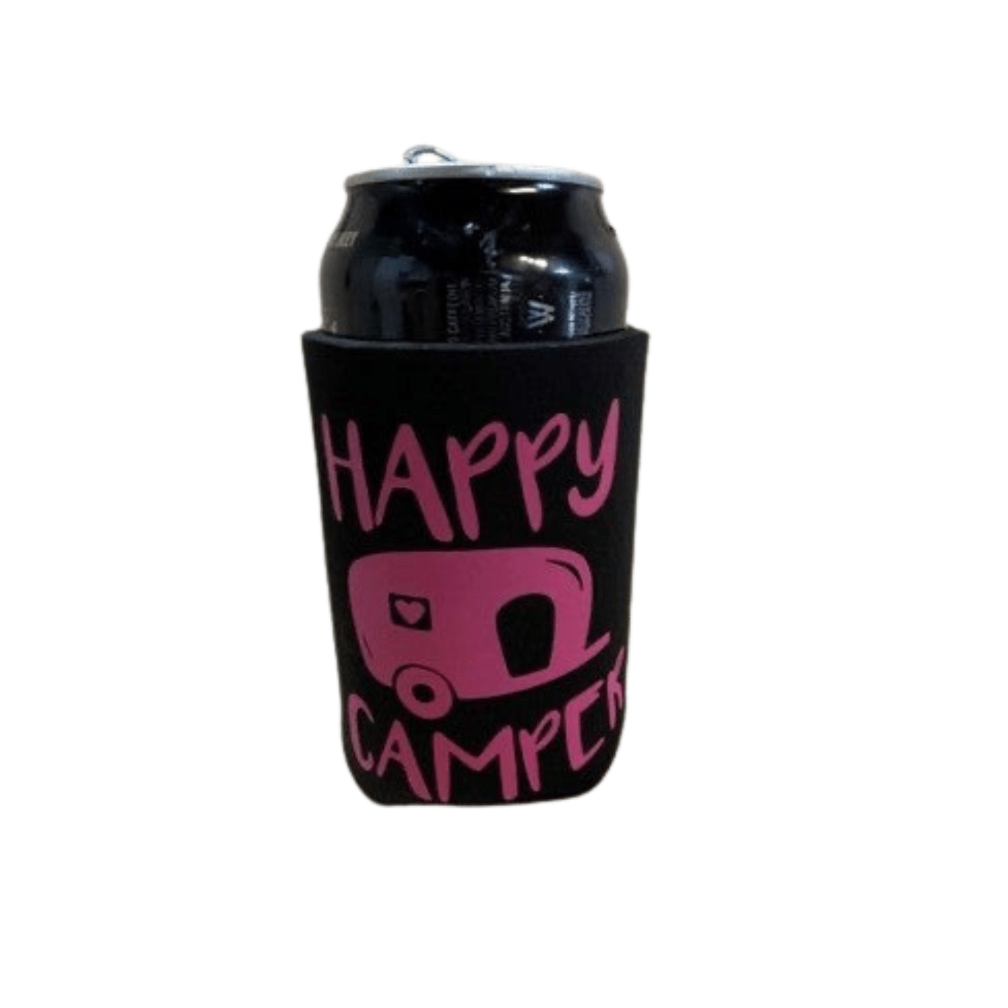 SimpliMust Stubby Coolers Happy Camper Stubby Cooler