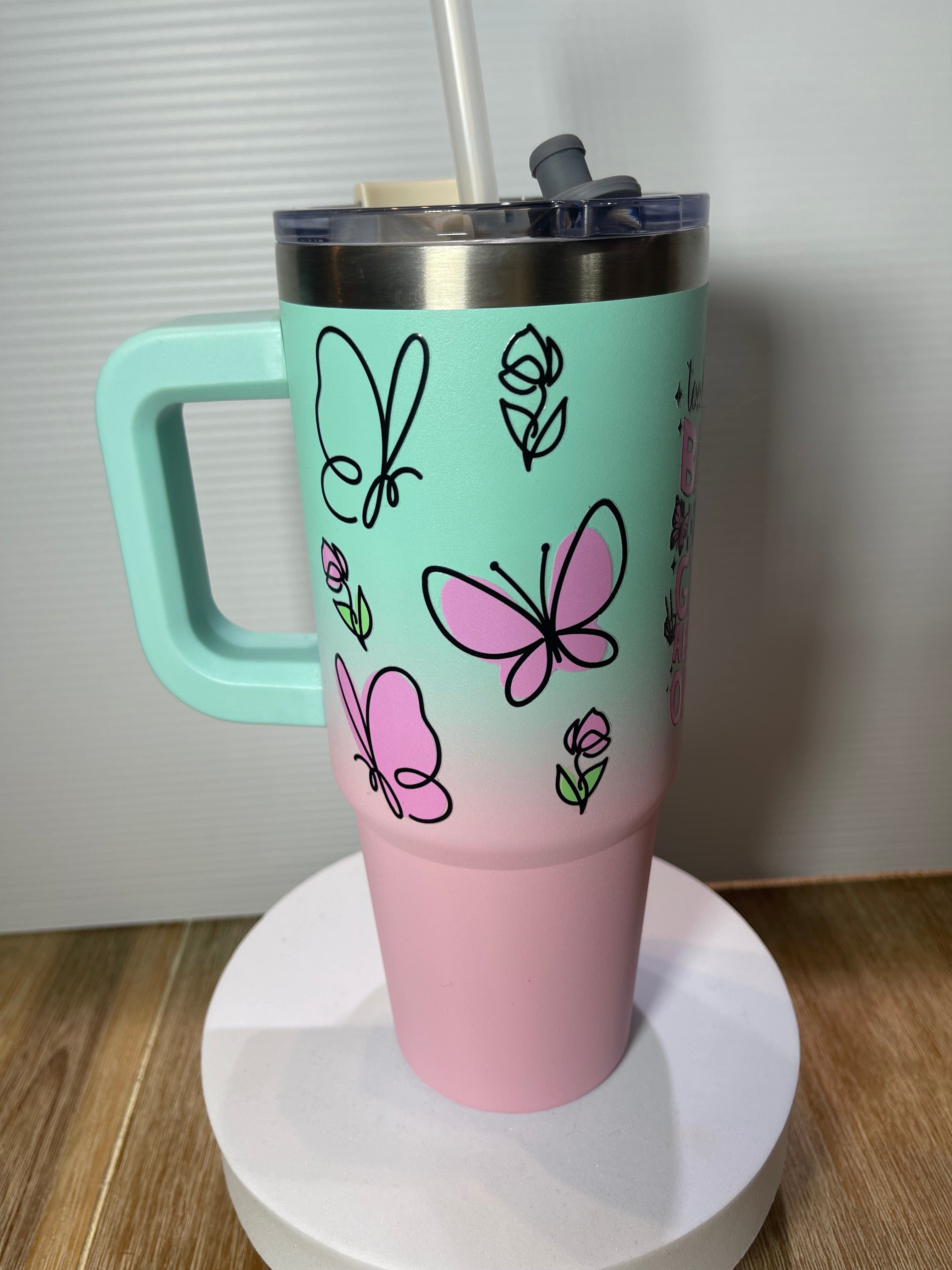 SimpliMust Too Busy Being a BADASS 30oz Tumbler