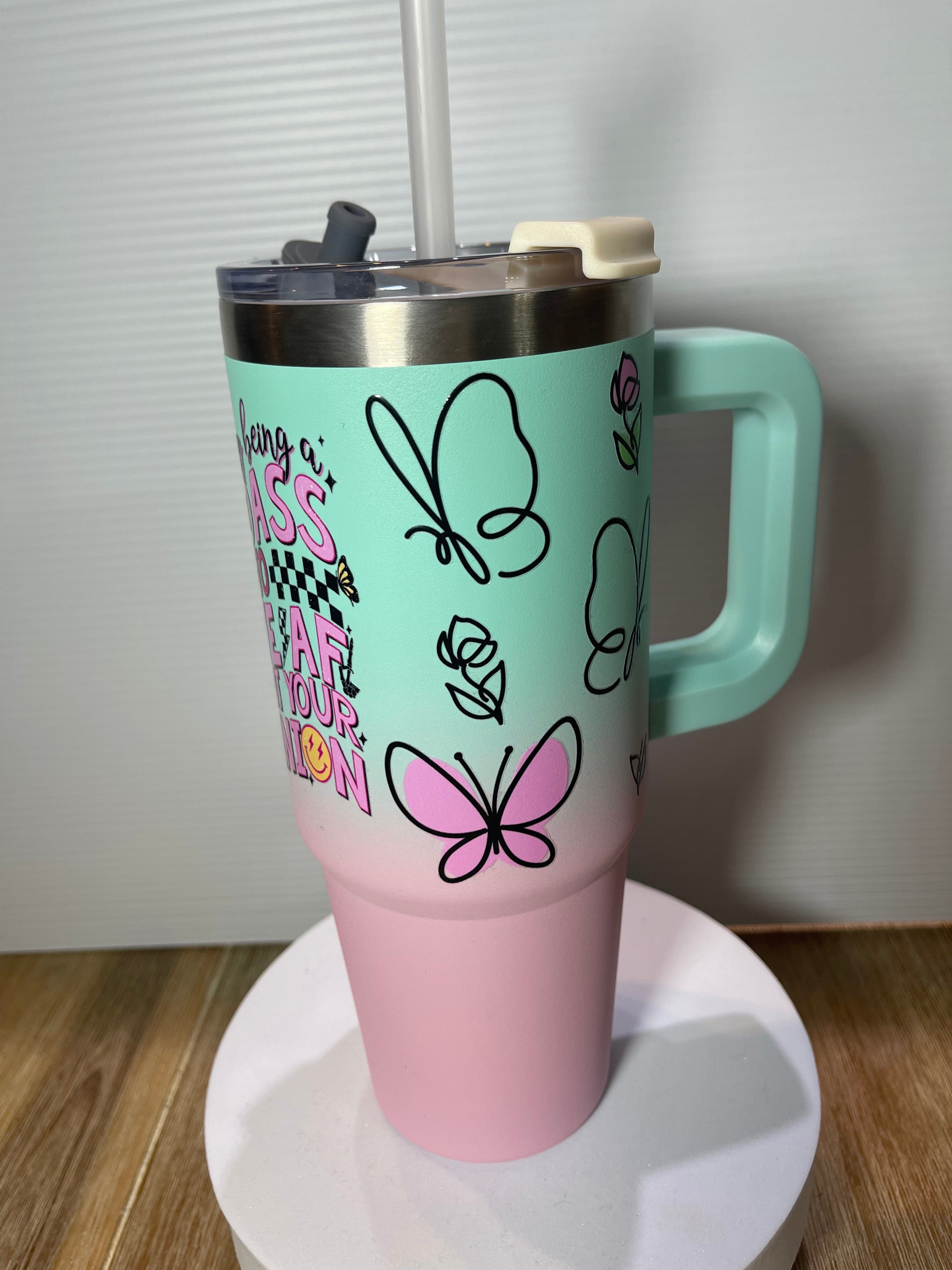 SimpliMust Too Busy Being a BADASS 30oz Tumbler