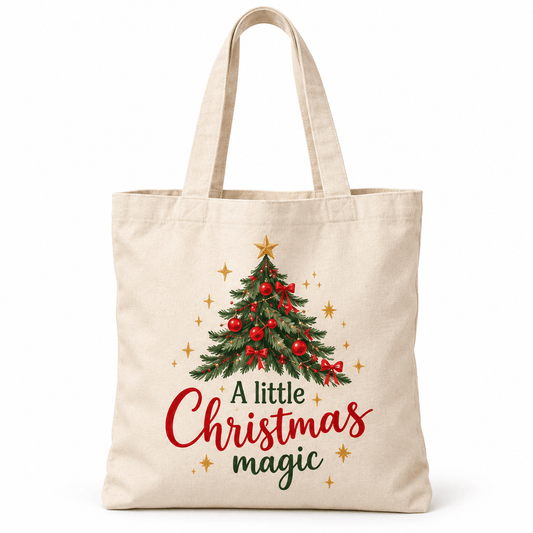 SimpliMust Tote Bag A Little Christmas Magic Tote