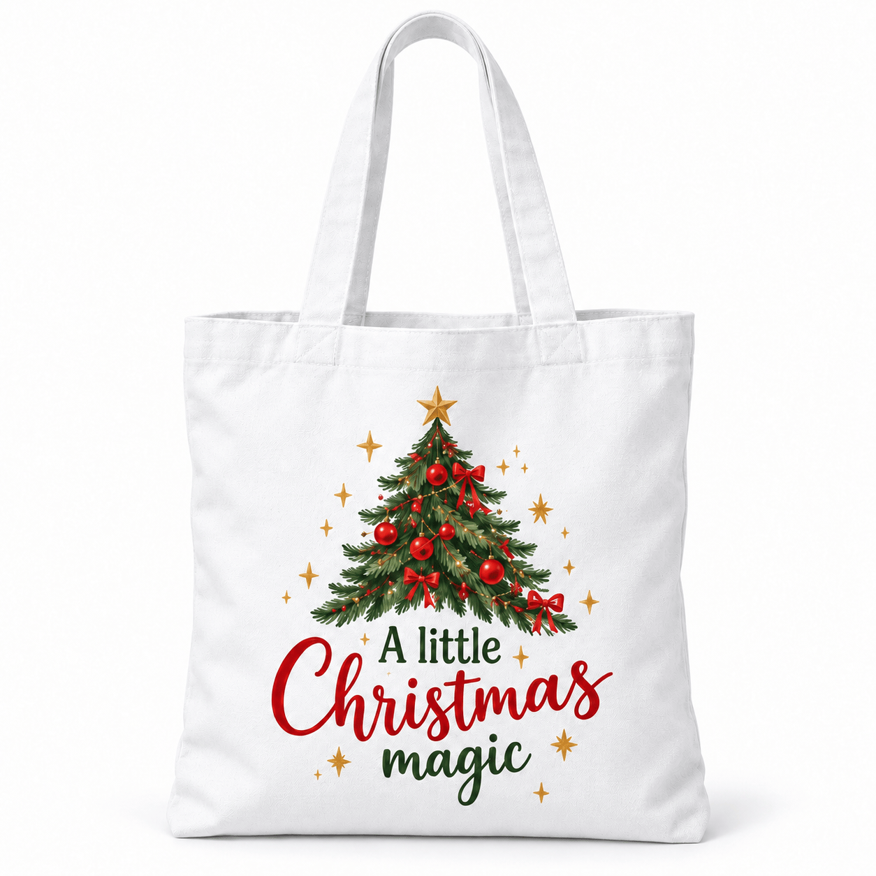 SimpliMust Tote Bag A Little Christmas Magic Tote