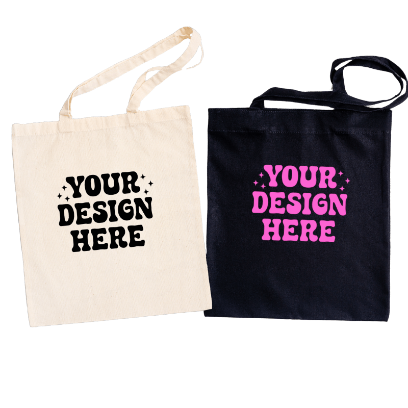 SimpliMust Tote Bag Personalised Black Tote Bag