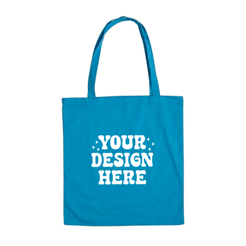 SimpliMust Tote Bag Personalised Blue Tote Bag