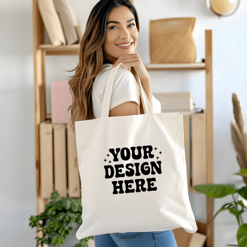 SimpliMust Tote Bag Personalised Canvas Tote Bag
