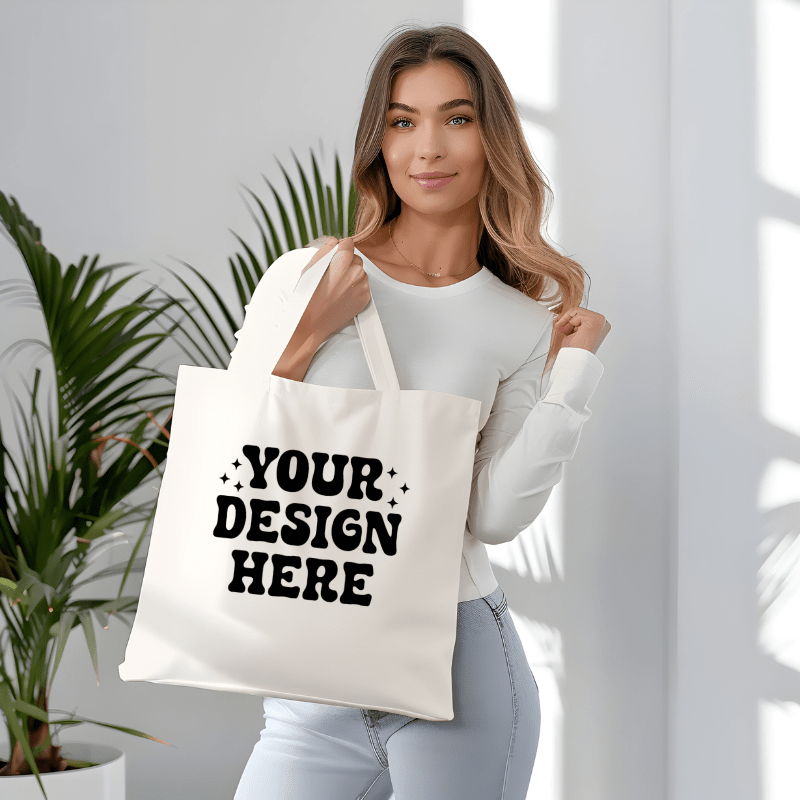 SimpliMust Tote Bag Personalised Canvas Tote Bag