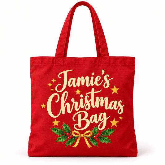 SimpliMust Tote Bag Personalised Christmas Bag