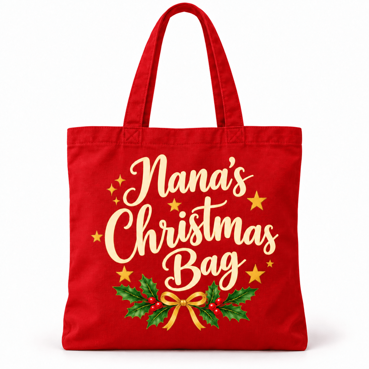 SimpliMust Tote Bag Personalised Christmas Bag