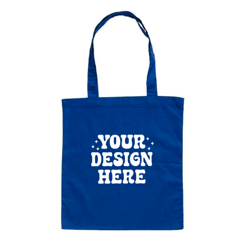SimpliMust Tote Bag Personalised Dark Blue Tote Bag
