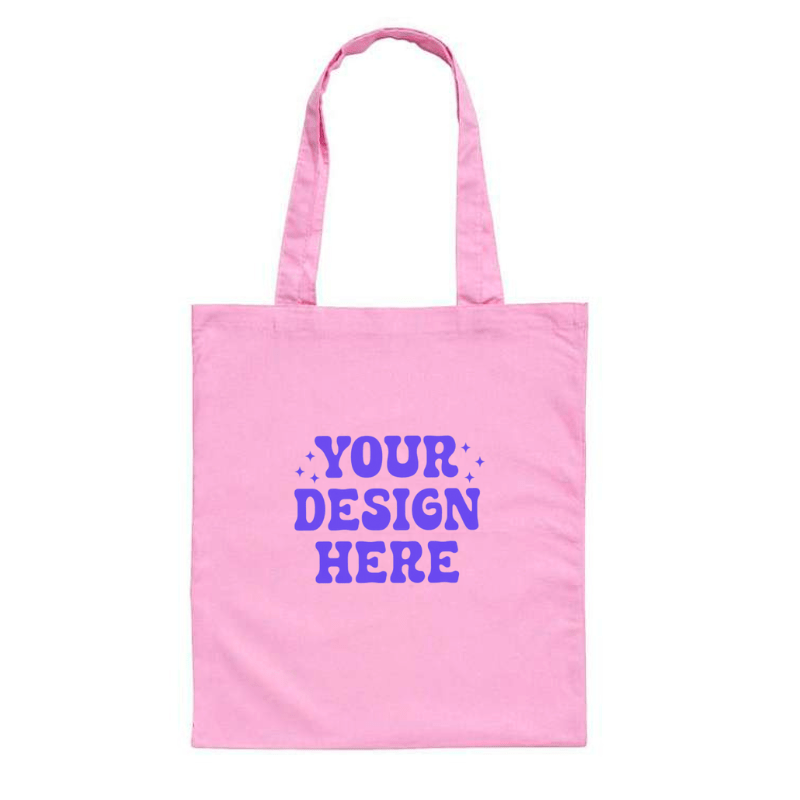 SimpliMust Tote Bag Personalised Pink Tote Bag