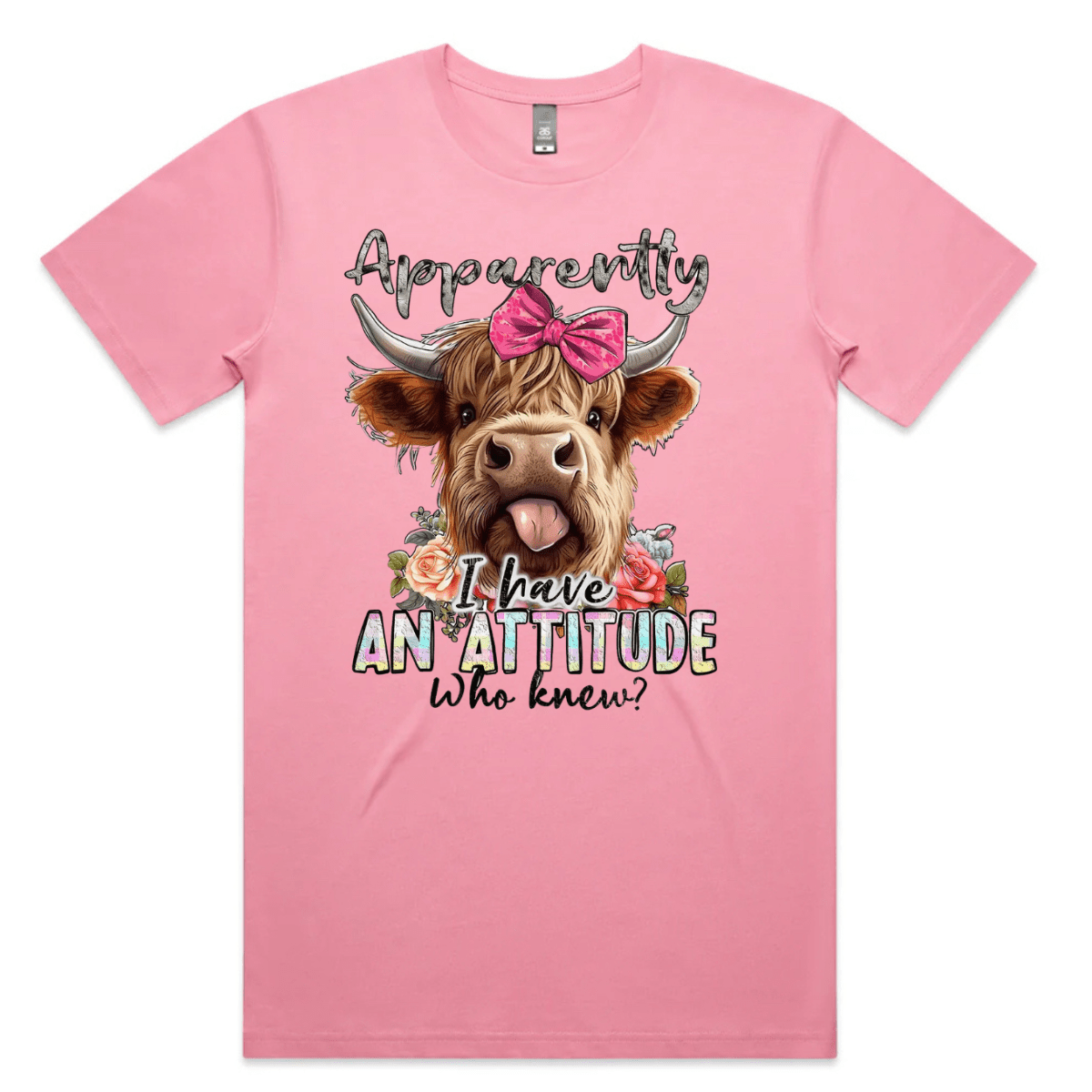 SimpliMust tshirt Apparently I Have an Attitude Tshirt