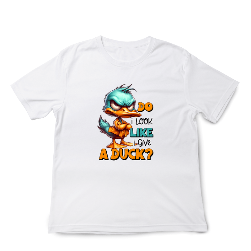 SimpliMust tshirt Do I Look Like I Give a Duck Tshirt