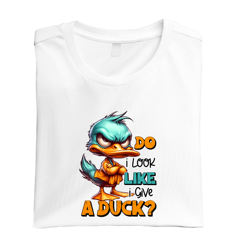 SimpliMust tshirt Do I Look Like I Give a Duck Tshirt