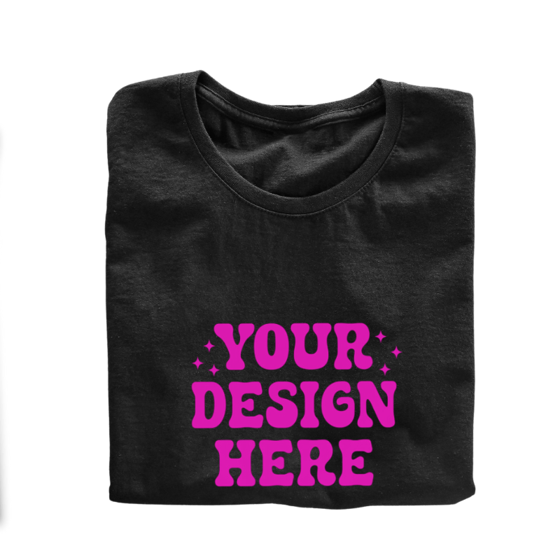 SimpliMust tshirt Personalised Tshirt - Black