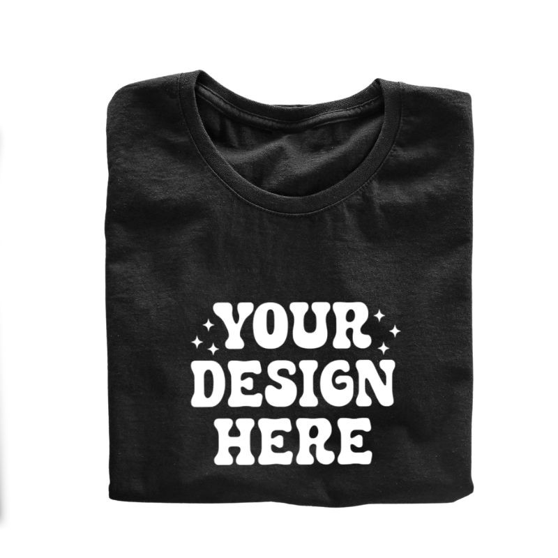 SimpliMust tshirt Personalised Tshirt - Black