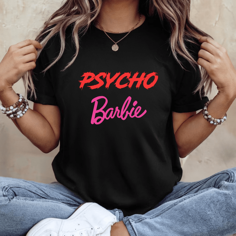 SimpliMust Tshirt Psycho Barbie Tshirt