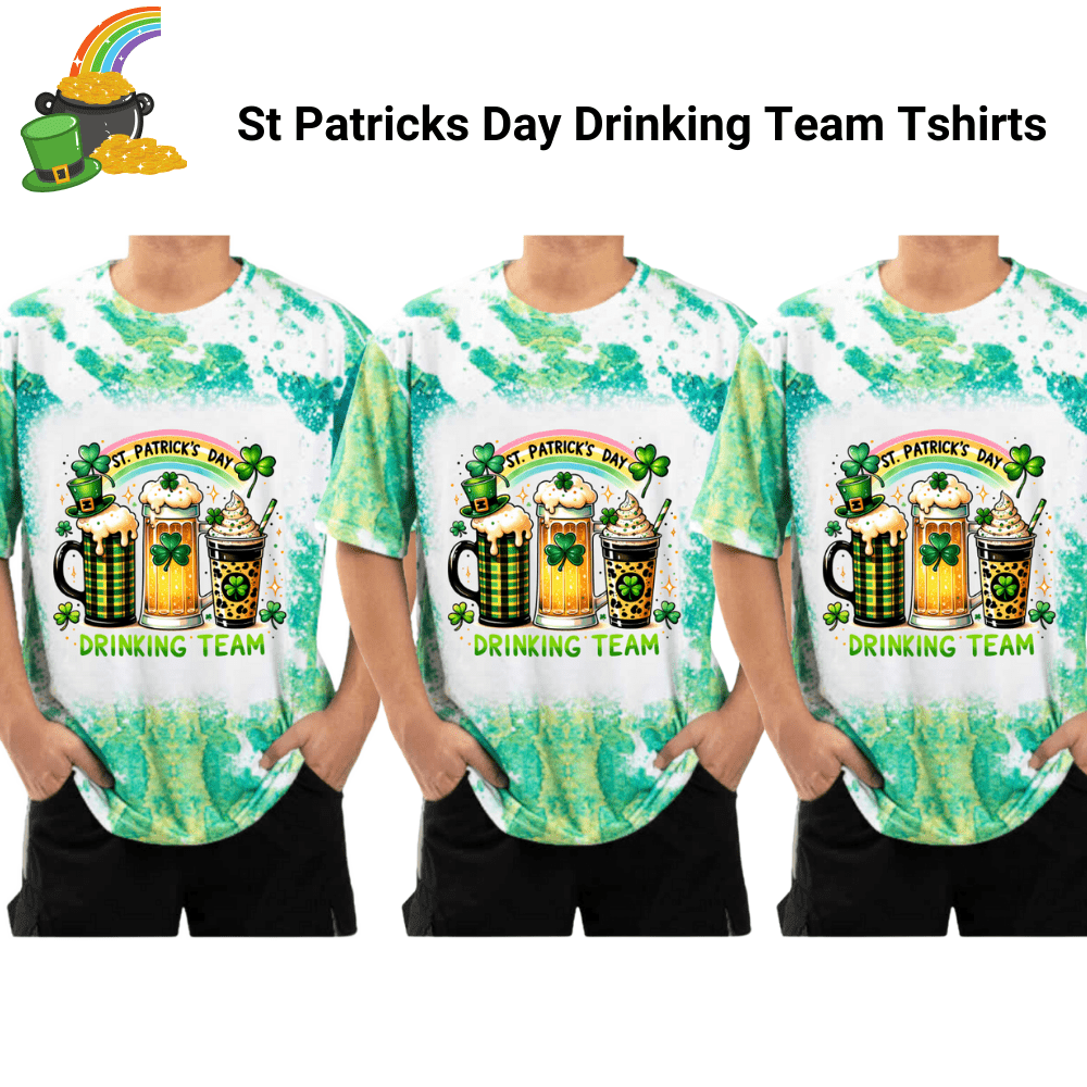 SimpliMust tshirt St Patricks Day Drinking Team Shirts