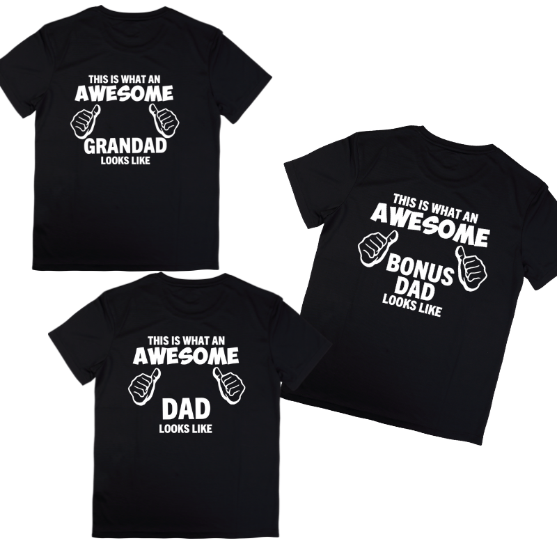 SimpliMust TShirt This is What an Awesome Bonus Dad Looks Like