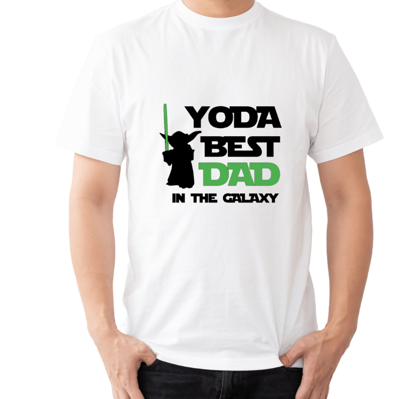 SimpliMust TShirt Yoda Best Dad in the Galaxy