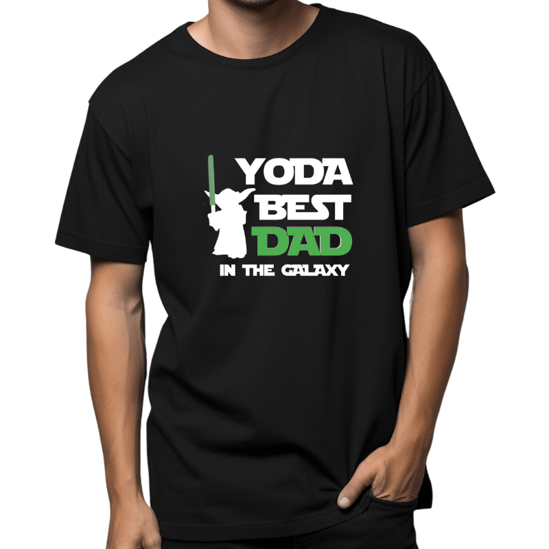 SimpliMust TShirt Yoda Best Dad in the Galaxy