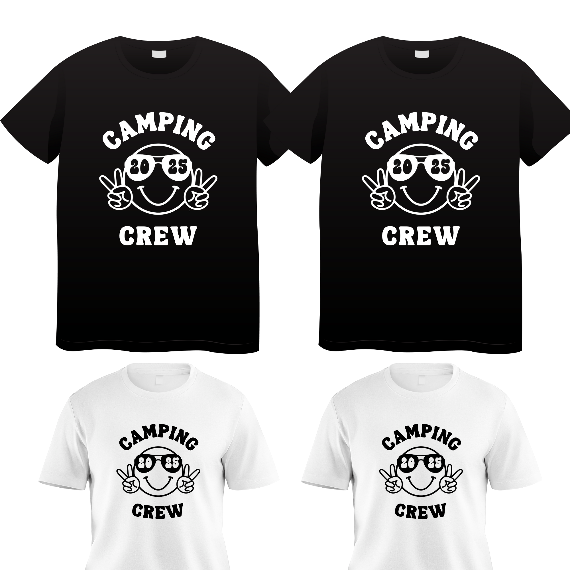 SimpliMust Tshirts Camping Crew Matching Tshirts