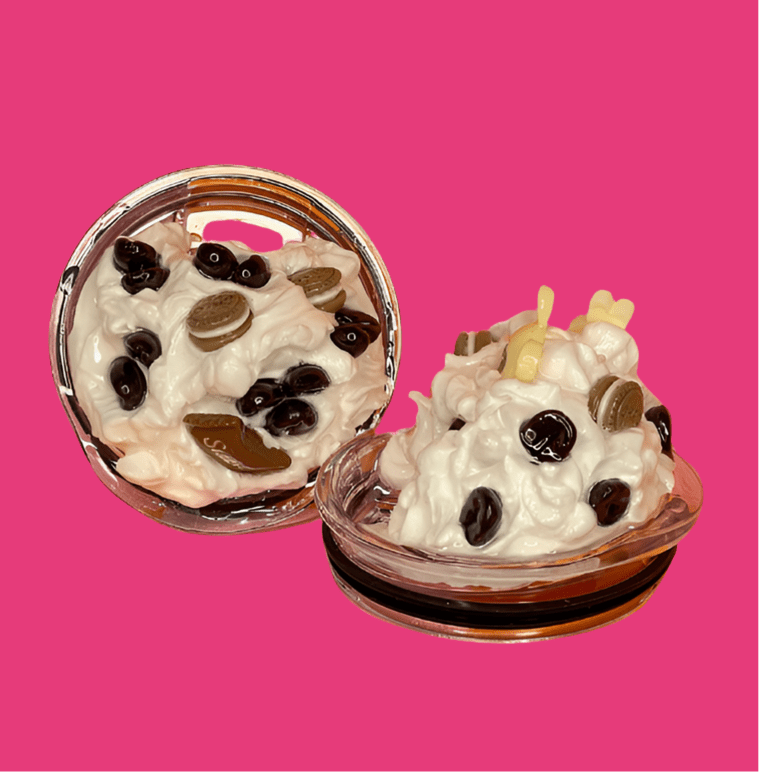 SimpliMust Tumbler Topper Whipped Cream Topper for 20oz Tumblers - handmade