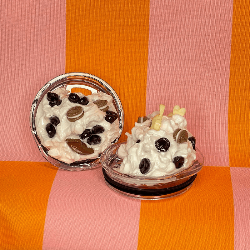 SimpliMust Tumbler Topper Whipped Cream Topper for 20oz Tumblers - handmade