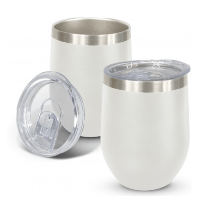 SimpliMust Tumblers Personalised White 12oz Wine Tumbler