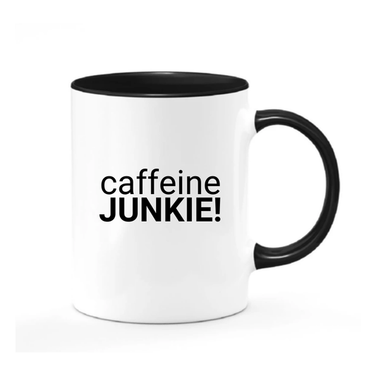 Simpli Mug Caffeine Junkie Mug