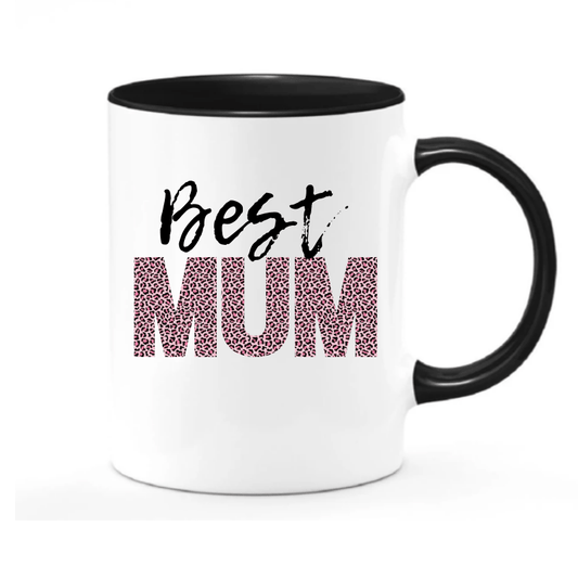 Simpli Mug Mum Leopard Ceramic Mug