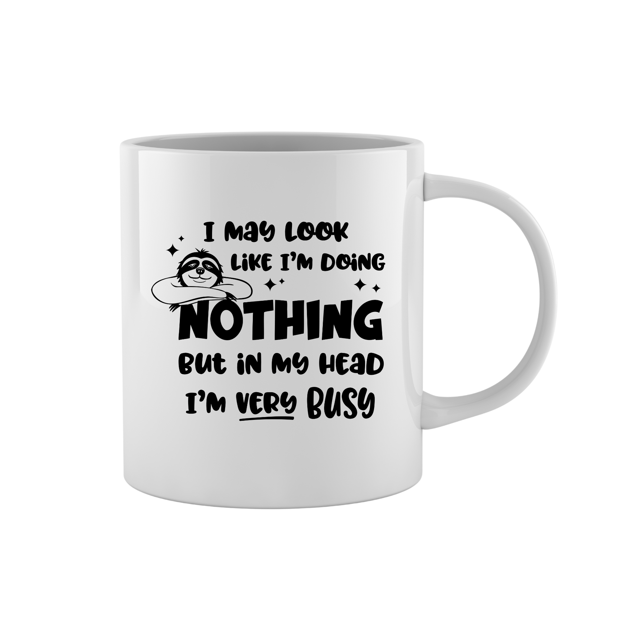 Simpli Mugs I May Look Like I'm Doing Nothing Mug