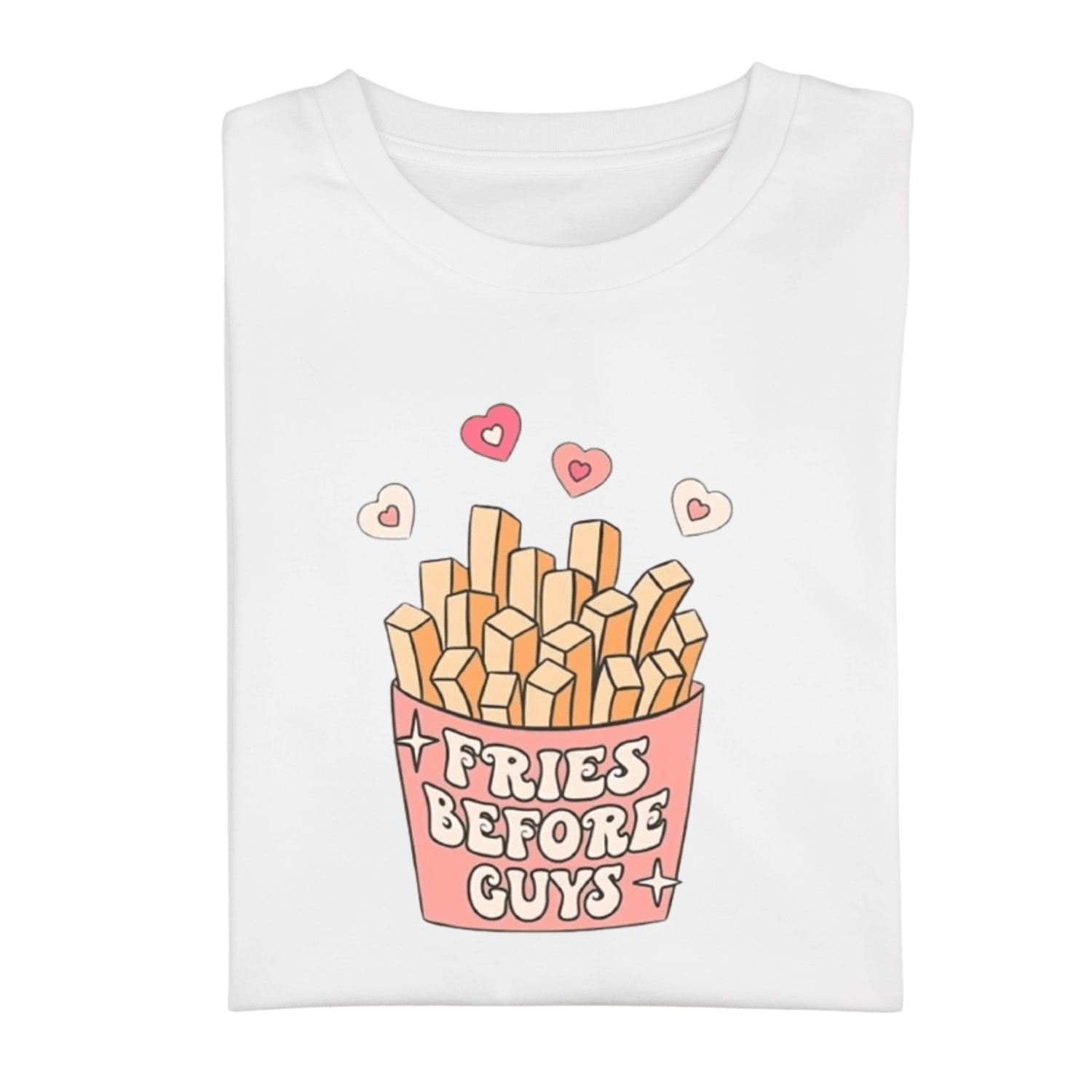 Simpli Shirts Fries Before Guys Tshirt