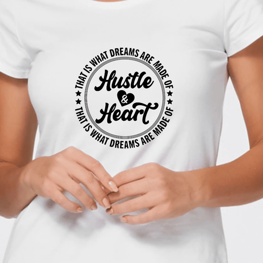 Simpli Shirts Hustle & Heart Tee