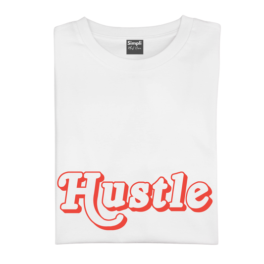 Simpli Shirts Hustle Retro Tshirt