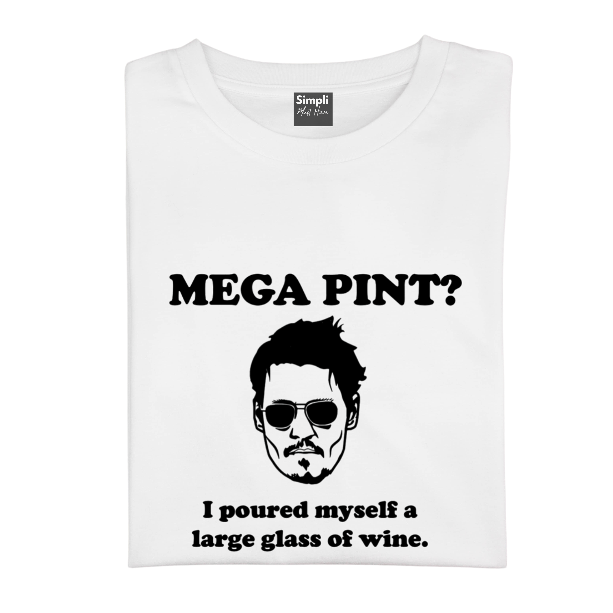 Simpli Shirts Mega Pint Johnny Tshirt