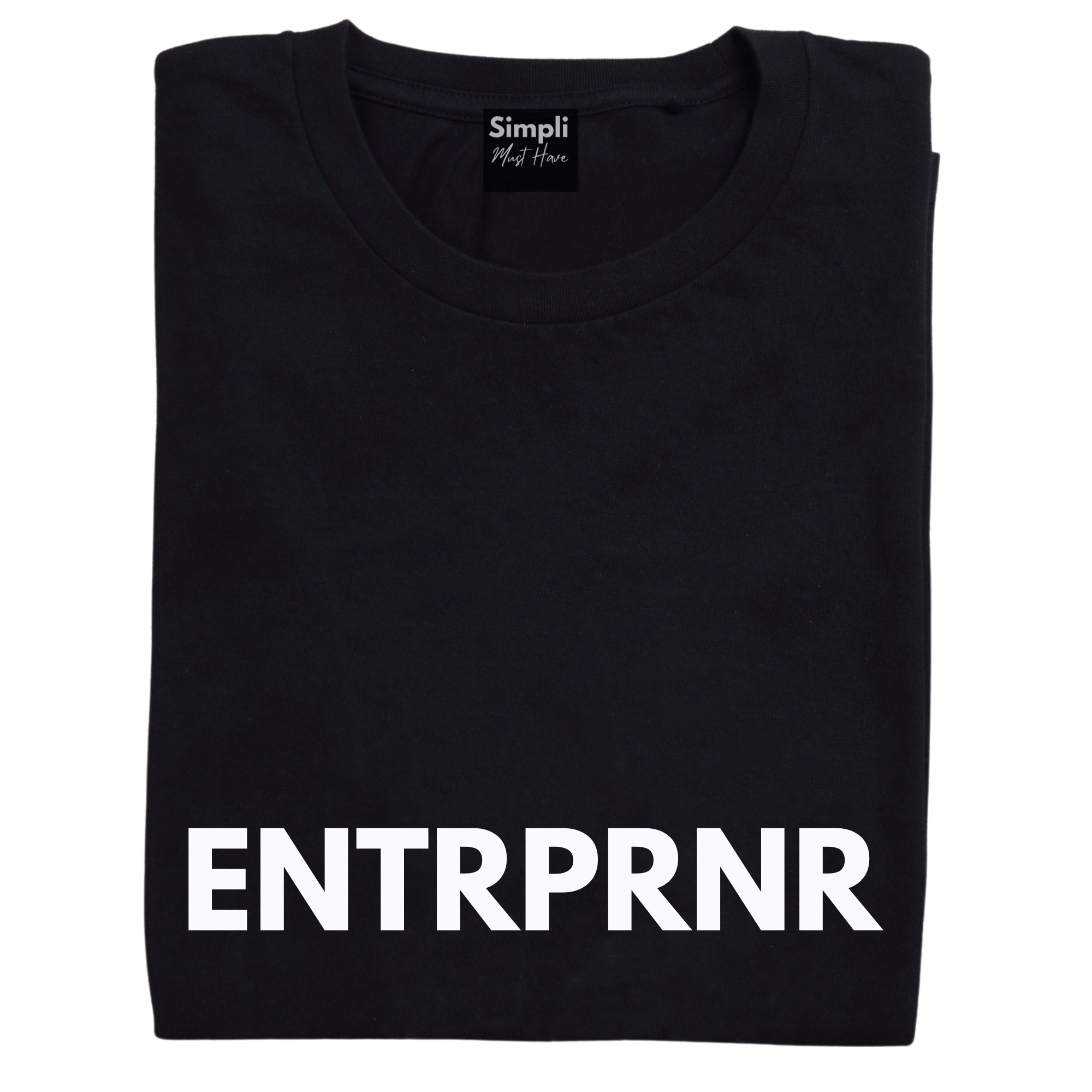 Simpli Shirts S 10 / Black ENTRPRNR Tshirt