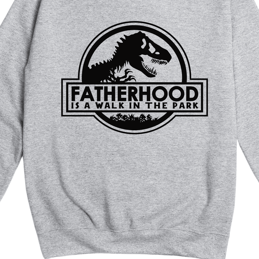 Simpli Sweatshirt Fatherhood is a Walk in the Park Jumper