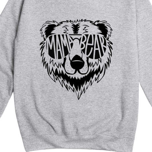 Simpli Sweatshirt S / Grey Mama Bear Jumper