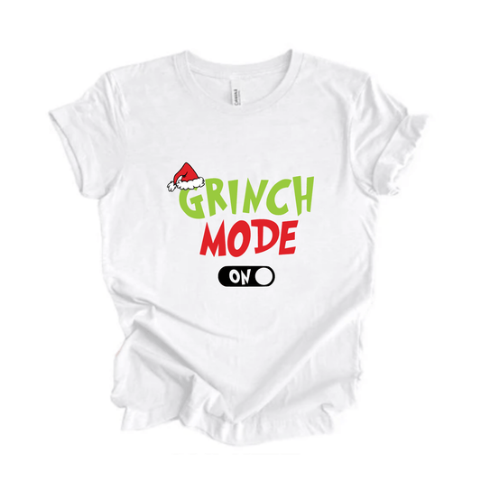 Simpli tshirt Grinch Mode On Tshirt