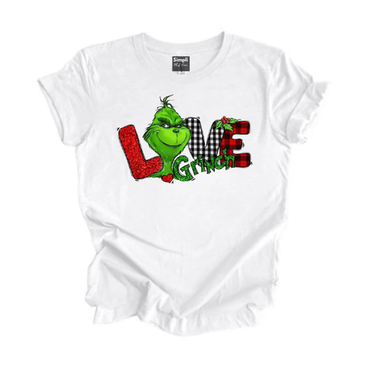Simpli tshirt Love Grinch Tshirt